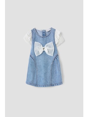 Lia Lea Bg Store Kız Bebek Lacivert Elbise