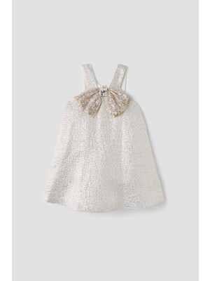 Lia Lea Bg Store Kız Bebek Ekru Elbise