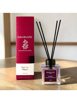 Patron Home Berry Bambu Çubuklu Oda Kokusu 100 ml | Kırmızı Meyveler ve Yaz Esintisi
