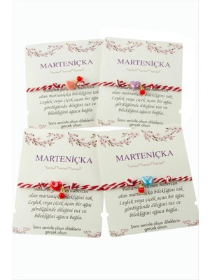 Store Mania Ieg™ Kalp Cam Boncuk Marteniçka Ip Bileklik