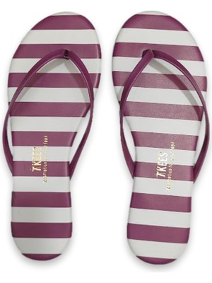 Tkees TK-2023 Parmak Arası Mor Kadın Terlik