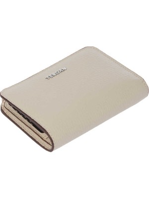 Tergan Bej Hakiki Deri Kadın Cüzdan - S1CB00005812-B19
