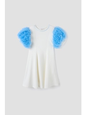 Lia Lea Bg Store Kız Çocuk Beyaz Elbise