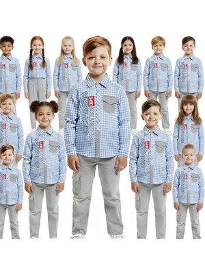 Ramada Baskılı Gömlekli Ikili Takım Erkek Çocuk