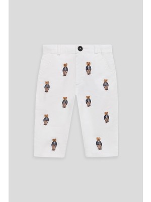 GB Baby Bg Store Erkek Bebek Beyaz Pantolon