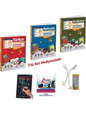 Çanta Yayınları 8 Sınıf 2024-2025 Müfredat Türkçe-Mat-Fen Etkinlikli Konu Anlatımı + Yeni Nesil Soru Full Set