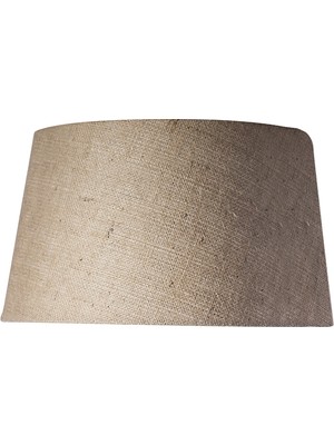 Ağaç Ustası Lambader Abajur Bej Kumaş Şapka Ceviz Ahşap Ayaklı Modern Tasarım