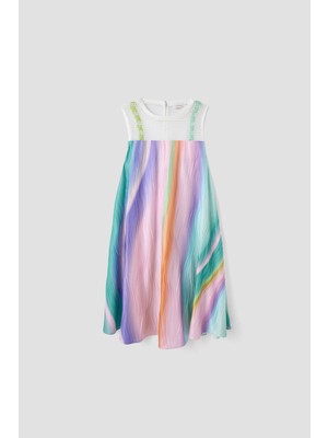 Lia Lea Bg Store Kız Çocuk Renkli Elbise