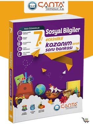 Çanta 7. Sınıf Sosyal Bilgiler Soru Bankası / Metin Özdamarlar / Çanta Yayınları / 9786257021272