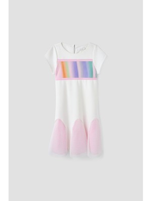 Lia Lea Bg Store Kız Çocuk Beyaz Elbise