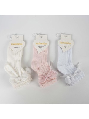 NW NessiWorld Aylina Aks File Bebek Soket Çorap K43016 (Adet Fiyatıdır)