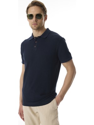 Polo Yaka Kısa Kollu Triko Kazak