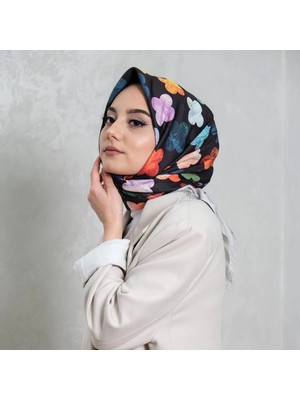 Afvente Yonca Desen Renkli Pamuk Eşarp