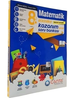 Çanta Yayınları 8 Sınıf Matematik Etkinlikli Kazanım Soru Bankası Yeni