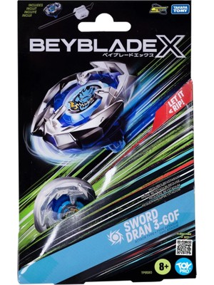 NW NessiWorld Beyblade 1'li Set Sword Dran 3-60F