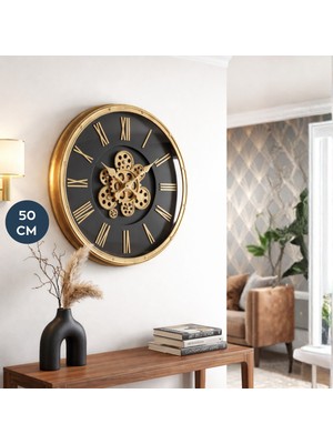 Homing Nuvaro Eskitme 50 cm Büyük Boy Saat 242259