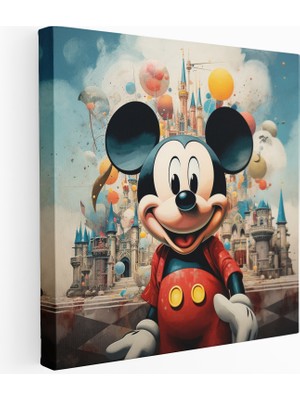 Popcas Minik Fare Koleksiyonu Kanvas Tablo Baskısı