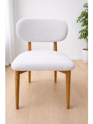 Upmall Bohem Sandalye Kılıfı Yeni Model Sandalye Örtüsü Jakarlı Tuğla Desen 1 Adet