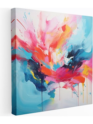 Popcas Dayanıklılık ve Kararlılık Soyut Kanvas Tablo - Duvar Dekorasyonu