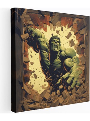 Popcas Marvel Retro Poster Dekoratif Tablo / Duvar Sanatı / Kanvas Duvar Tablosu