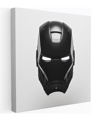 Popcas Minimalist Demir Adam Kanvas Tablosu Marvel Duvar Dekorasyonu