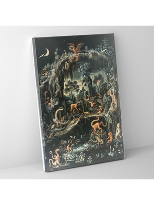 Popcas Bartholomeus Spranger Mannerizm Kanvas Tablo Duvar Sanatı