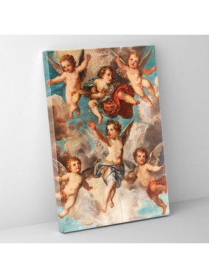 Popcas Mitolojik Maniyerizm Duvar Sanatı Kanvas Tablo Ev Dekorasyonu