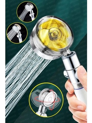 Najmaddin Duş Başlığı Turbo Pervaneli Serinletici Tasarım