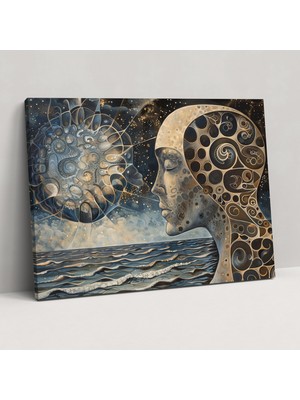 Popcas Michelangelo Zamansız Güzellik Kanvas Tablo Duvar Sanatı Duvar Dekorasyonu