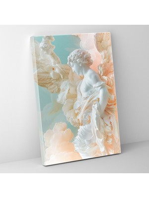 Popcas Maniyerizm Kanvas Tablo Yumuşak Geçişli Duvar Dekorasyonu