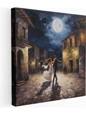 Popcas Aydınlık Dans Kanvas Tablo