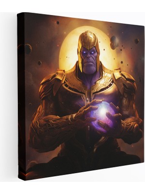 Popcas Marvel Thanos Kanvas Tablo Duvar Sanatı