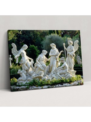 Popcas Mitoloji Kanvas Tablo Ev Dekorasyonu Sanatı