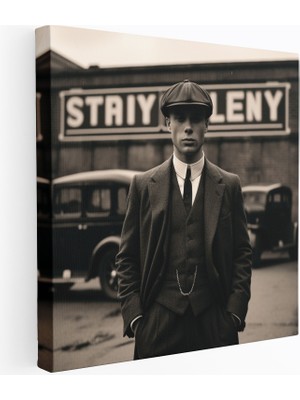 Popcas Peaky Blinders Vintage Tablo Ev Dekorasyonu Retro Tasarım