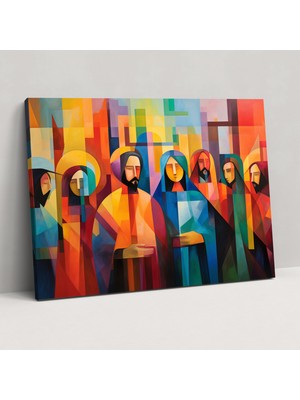 Popcas Isa'nın Son Akşam Yemeği Kanvas Tablo Duvar Dekorasyonu