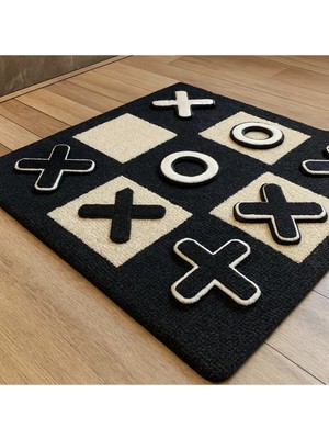 El Yapımı Eğitici ve Eğlenceli: Çocuk Odası Için Tufting Xox Oyun Halısı