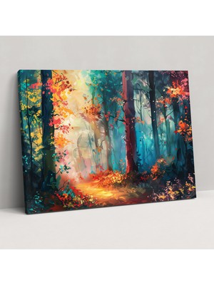 Popcas Leonid Afremov Tarzı Dekoratif Tablo / Duvar Sanatı / Kanvas Duvar Tablosu