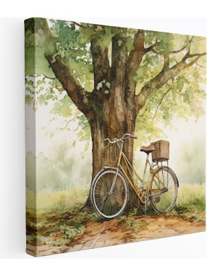 Popcas Nostaljik Bisikletler Kanvas Tablo Nostalji Kültürü Manzaralı Keşifler