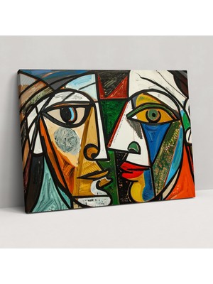 Popcas Pablo Picasso Kanvas Tablo Duvar Sanatı Dekorasyonu