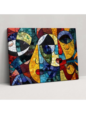 Popcas Pablo Picasso Kanvas Tablo Duvar Sanatı