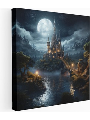 Popcas Aydınlatılmış Krallık Kanvas Tablo