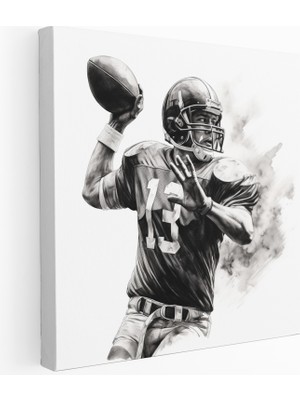 Popcas Yoğun Futbol Oyun Kurucu Kanvas Tablo