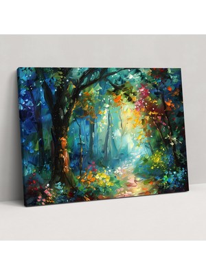 Popcas Leonid Afremov Kanvas Tablo Sanatı - Ev Dekorasyonu ve Duvar Süsleme Için Leonid Afremov Kanvas Tablo