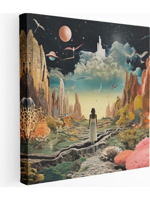 Popcas Rüya Bahçesi Mitolojik Tema Kanvas Tablo