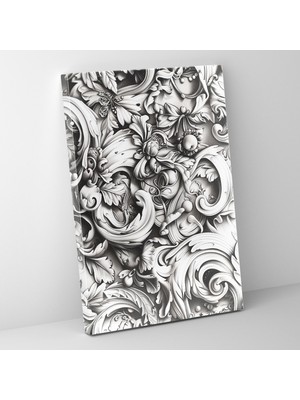 Popcas Mannerizm Duvar Sanatı Akıcı Detaylar Kanvas Tablo