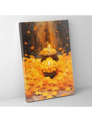 Popcas Los Muertos Kanvas Tablo Ev Dekorasyonu Izlenimci Temalı Duvar Süsü