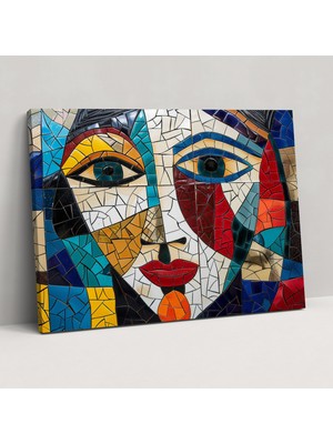 Popcas Pablo Picasso Kanvas Tablo Duvar Sanatı Dekoratif Tablo