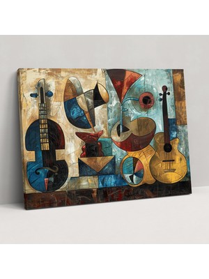 Popcas Pablo Picasso Kanvas Tablo Duvar Sanatı