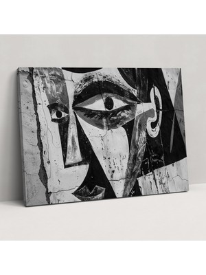 Popcas Pablo Picasso Kanvas Tablo Duvar Sanatı