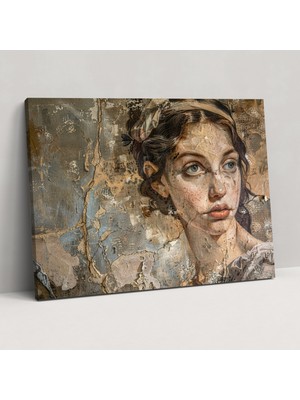 Popcas Rönesans Güzelliği Duvar Sanatı Michelangelo Kanvas Tablo